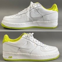 MS1169 未使用 VTG NIKE ナイキ WMNS AIR FORCE 1 LOW エアフォース1ロー 624022 114 29cm 箱あり (検)サイバー ネオングリーン _画像9