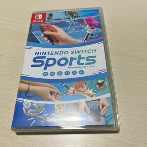 Nintendo Switch Sports ニンテンドースイッチスポーツ ソフト ケースとソフトのみ 