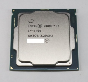 ☆★☆Intel Core i7-8700(LGA1151,3.2GHz,6コア12スレッド,TDP65W)★☆★