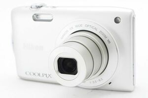 ニコン Nikon COOLPIX S3300 クリスタルシルバー 《 新品SDカード＆スマホ転送ケーブル付 》　R0502155-240516