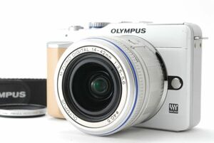 オリンパス OLYMPUS PEN E-PL1 + 14-42mm レンズセット S数3847回《 新品SDカード スマホ転送ケーブル付 》 D0429126-240448