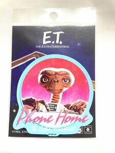 【E.T.】ポスターステッカー Phone Home ユニバーサル 映画