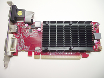 AMD Radeon HD 5450 512MB DVI/HDMI/VGA PCI-Express x16 ファンレス LowProfile G1627000 LF R81KLC 静音 Windows10 送料無料です_画像1
