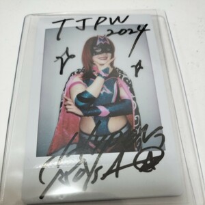 BBM 女子プロレスカード2024 直筆サイン入りチェキ　東京女子プロレス　ハイパーミサヲ　TJPW トレカ