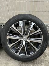 210クラウンターボ専用ホイール REGNO GR-XII 2019年製 溝あり 215/55R17 7.5J オフセット40 PCD114.3_画像2