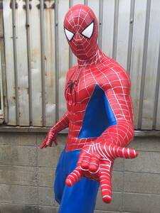  ultra rare life-size Spider-Man Stan DIN g style figure new goods 