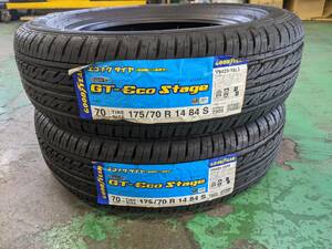 175/70R14 2本　(GY GT-ECO STAGE)　新品タイヤ 