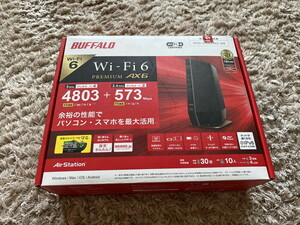 BUFFALO Wi-Fiルーター WSR-5400AX6S-MB