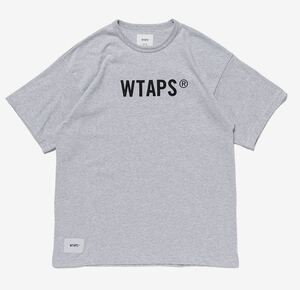 wtaps ダブルタップス 24ss SIGN/SS/COTTON.TSSC BK 04 GREY未使用