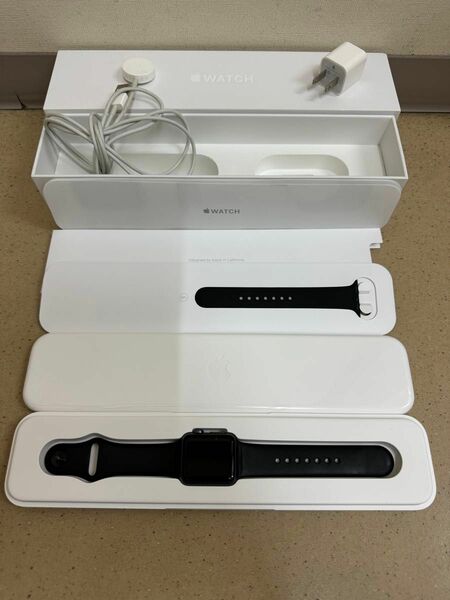 現状品 Apple Watch SPORT 38mm MJ2X2J/A アルミニウム グレー #アップルウォッチ 