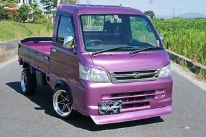 ハイゼットトラック　S201P　フロントスポイラー　チンスポ　はろーすぺしゃる　ハロースペシャル　HIJET TRUCK