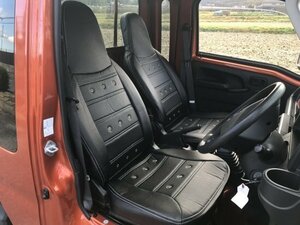 ハイゼットトラック前期　R3年12月まで　S500P　旧車風シートカバー　HIJET　ジャンボ専用　シートカバー　はろーすぺしゃる