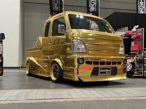 DA16T　スーパーキャリイ　メッキドアミラーカバー　左右セット　メッキドアミラーカバー　キャリィ　はろーすぺしゃる　ハロースペシャル