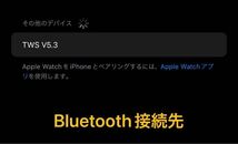 ワイヤレスイヤホン Bluetooth5.3 防水 緊急モバイルーバッテリー代わりにもHI-FIサウンド_画像8