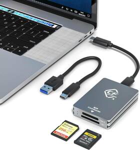 CFexpress модель A SD устройство для считывания карт USB C, двойной слот USB 3.2 10Gbps