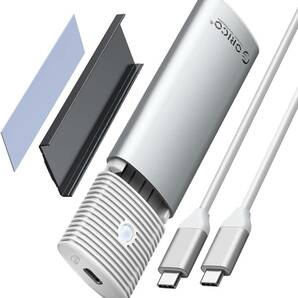 ORICO M.2 SSD 外付けケース M.2 NVME/PCIE SSD ケース 10Gbps USB C SSD ケース USB 3.2 M.2 NVMe ケースの画像1