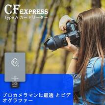 CFexpressタイプA SD カードリーダー USB C、デュアルスロットUSB 3.2 10Gbps_画像5