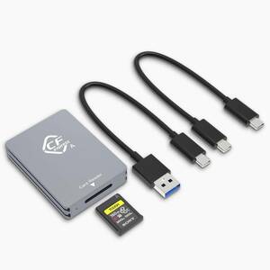 CFexpress Type A устройство для считывания карт USB C, двойной слот USB 3.2 10Gbps
