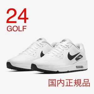 * новый товар *NIKE Nike air max 90G туфли для гольфа 24cm AIR MAX 90 G белый 