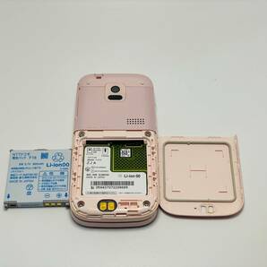 中古品 らくらくフォンベーシック4 F-01G ピンク ドコモ 〇 富士通 ガラケー 携帯電話の画像4