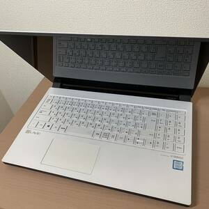 NEC LAVIE NX750/N 部品取り　Core i7 8750H optaneメモリ　ネジ　液晶パネル　キーボード　ホワイト　ジャンク　