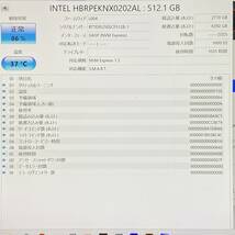 HBRPEKNX0202AL INTEL Optane HYBRID SSD 512GB 1035時間_画像2