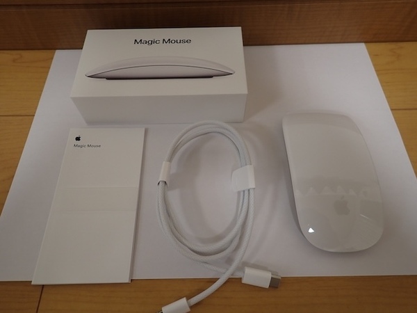 ほぼ未使用　Apple(アップル) Magic Mouse - ホワイト(Multi-Touch対応)