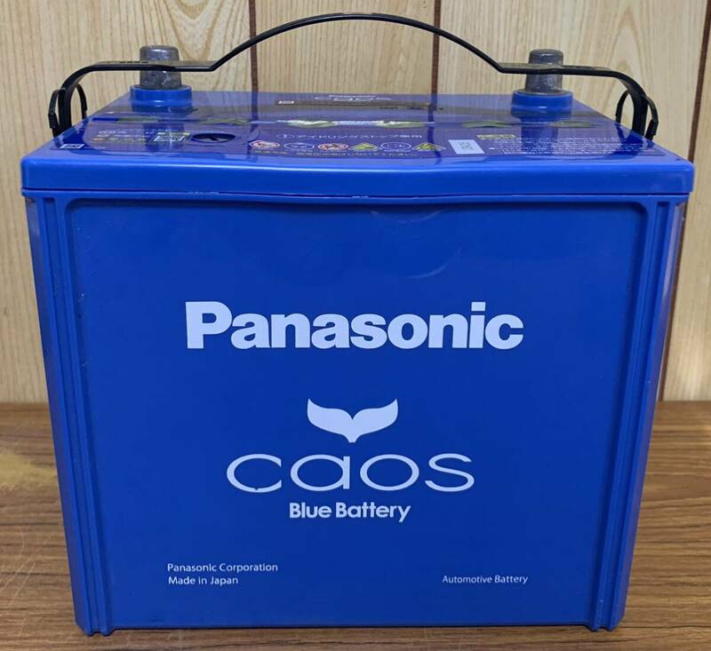 Panasonic Caos パナソニック カオス Blue Battery Q-100 N-Q100/A3　CCA値685A 中古品 100％良好