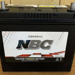 NBC 65B24L 充電制御車対応 NBC CALCIUM PREMIUM BATTERY 中古品 100％良好の画像1