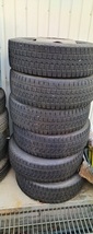 ふそう　キャンターに使用　スタッドレスタイヤホイールセット　205/70R16　111/109L LT 6本 中古_画像5