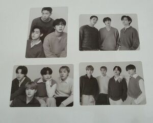 BTS　 POPUP　MONOCHROME　ミニフォト　4枚セット