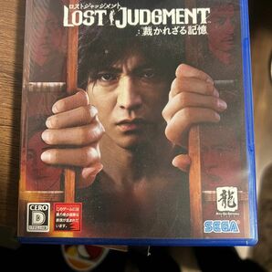 ロストジャッジメント LOST JUDGMENT 裁かれざる記憶 PS4ソフト 木村拓哉