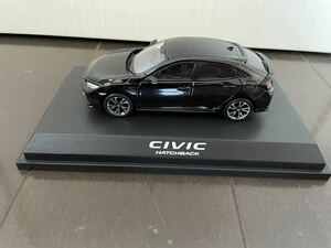 1/43 ホンダ シビック ハッチバック CIVIC HATCHBACK カラーサンプル ディーラー特注 ミニカー　クリスタルブラック・パール