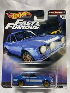 希少！主役！HW hotwheels ホットウィール ワイルドスピード 1970 フォード エスコート FORD ESCORT RS 1600 FAST & FURIOUS★ミニカー