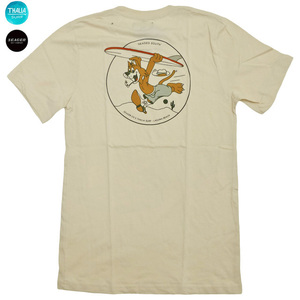 Seager×Thalia Surf Southbound Tee タリアサーフショップ シーガー コラボ Tシャツ カットソー ベージュ/M