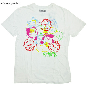 Elevenparis Peanuts Snoopy Heads Spot Tee イレブン・パリ ピーナツ スヌーピー Tシャツ 白/M