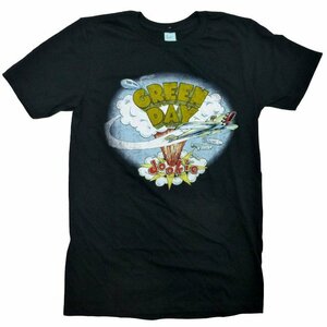 海外正規オフィシャル GREEN DAY Dookie Tee Tシャツ グリーンデイ ドゥーキー ジャケット アルバム 黒/S