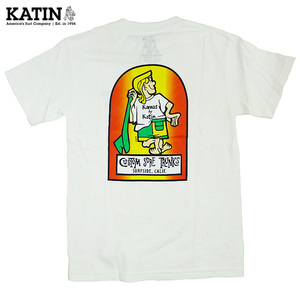US限定 Katin Blend Tee ケイティン Tシャツ 半袖 カットソー K-Man 白 カリフォルニア 海外限定/S