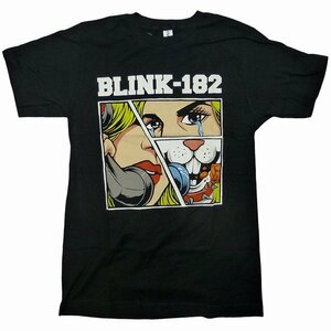 海外正規オフィシャル blink-182 PPK On The Call Tee Tシャツ ブリンク182 パンク アメコミ 半袖 ロックT バンドT 黒/S