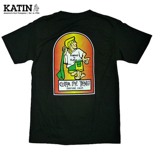 US限定 Katin Blend Tee ケイティン Tシャツ 半袖 カットソー K-Man 黒 カリフォルニア 海外限定/S