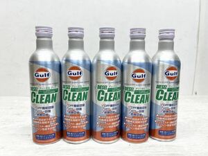 ★新品 5本セット 送料込★即決 Gulf ガルフ ディーゼルクリーン 300m インジェクター DPF機能回復 添加剤 パワー回復 燃費回復 6150