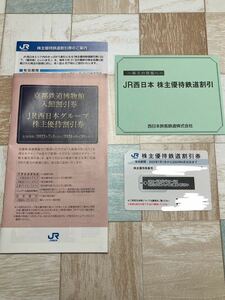 JR west Japan JR stockholder hospitality railroad discount ticket 