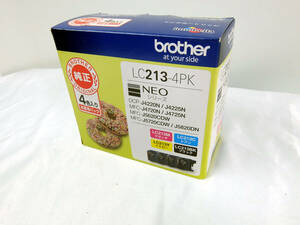 brother LC213-4PK * ブラザー純正インク 4色 送料込 即決