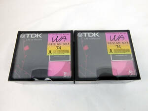 TDK WA 74分 MDディスク 5枚入り×2 未使用品 即決