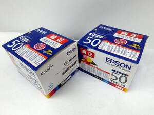 EPSON IC6CL50 * エプソン純正インクカートリッジ 6色2箱 期限切れ