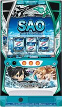 『Ｌスロット ソードアート・オンラインＢ２』 スマスロ実機 遊技用ユニット バイブオン・オフスイッチ付♪（大都）_画像1