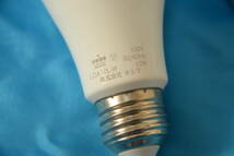 LED電球60W型E26口金5個セット電球色10w中古良品_画像4