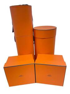 ★即納★ エルメス HERMES 空箱 空き箱 ボックス BOX 保存箱 収納 ケース 高さ約43cm 高さ約30cm