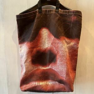 SS04 Maison Margiela Face Pointillism Full メゾン・マルジェラ　フェイストートバッグ　イタリア製