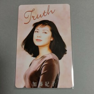  Kato Noriko телефонная карточка телефонная карточка Truth